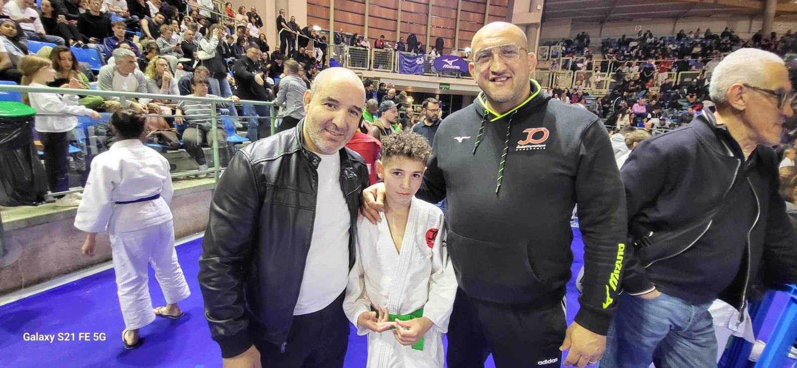 Naim Aissani au Championnat de France Individuel Minime 1ère division