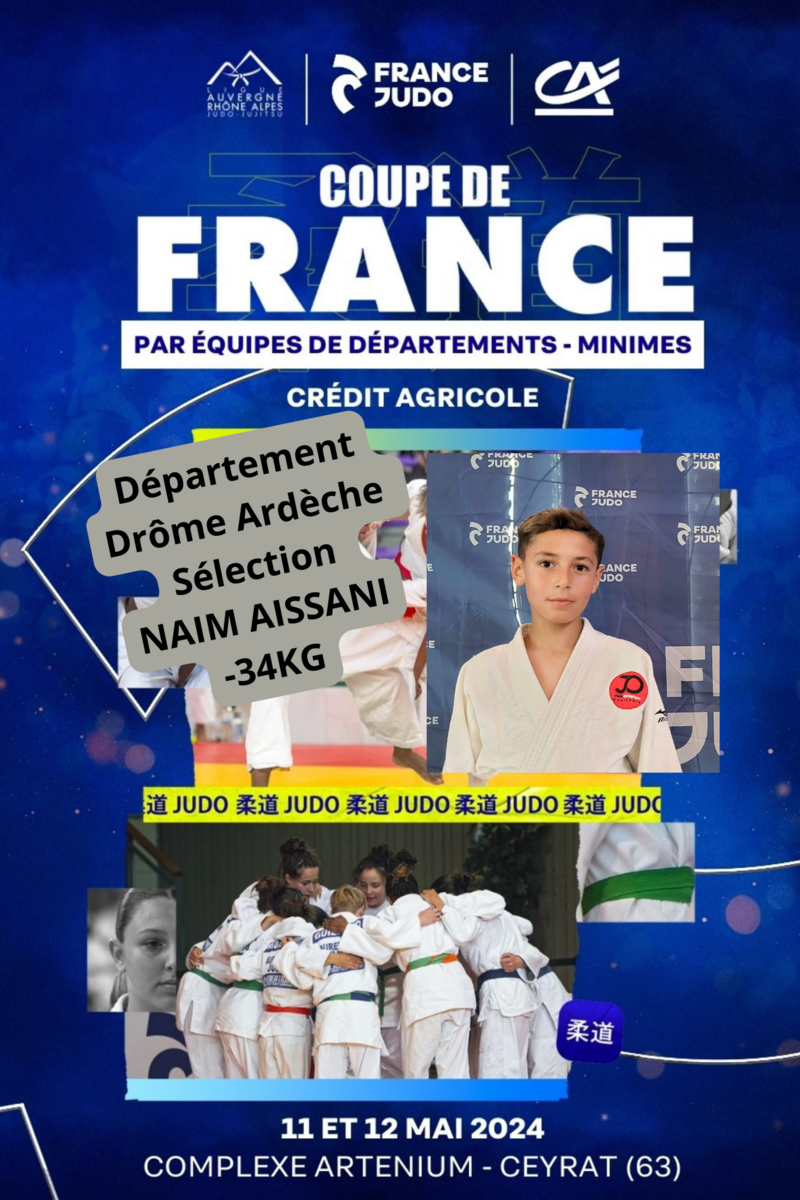Naim à la Coupe de France par équipements de départements