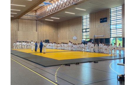 Cérémonie de remise de ceintures 