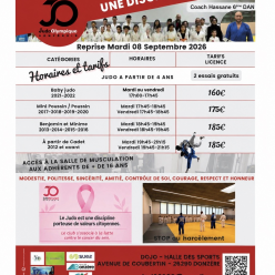 LES INSCRIPTIONS SONT OUVERTES POUR LA SAISON 2026/2027